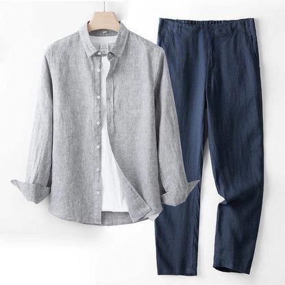 Men’s casual top and long pants