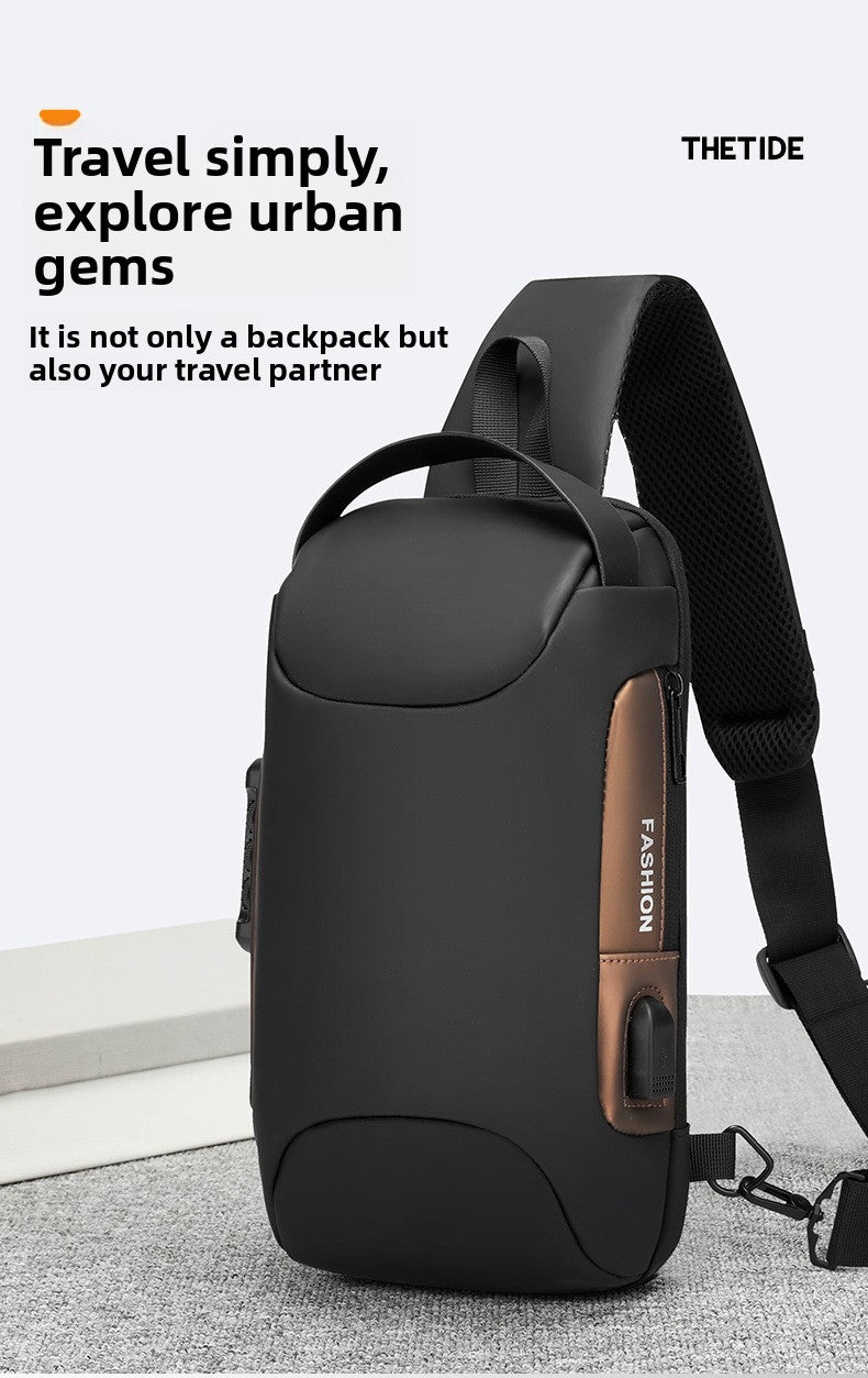 Men's casual travel backpack