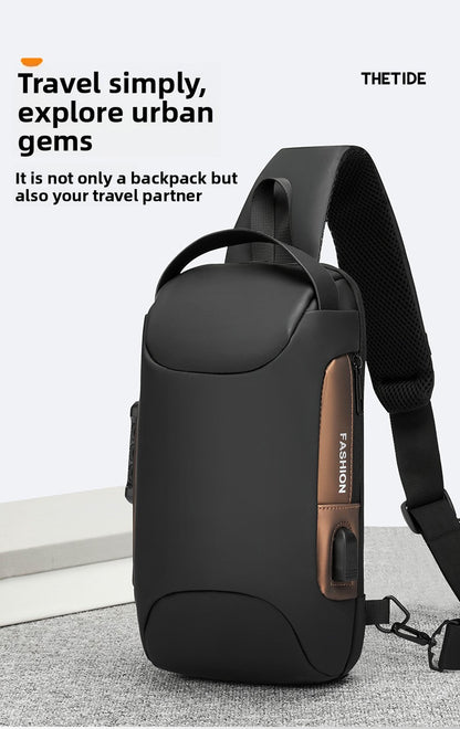 Men's casual travel backpack