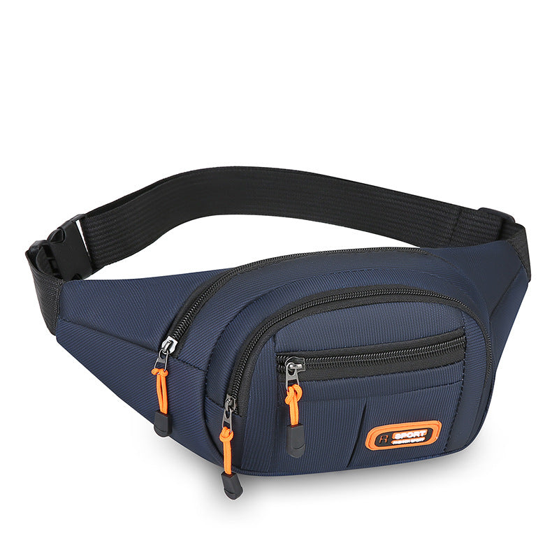 Men's Chest Bag Simple Commuter Crossbody Shoulder Bag