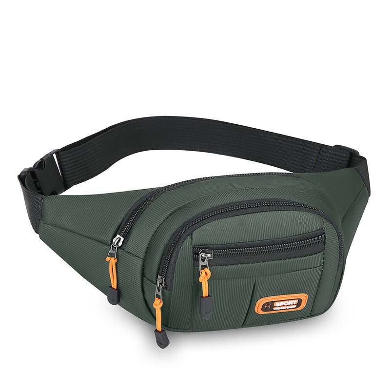 Men's Chest Bag Simple Commuter Crossbody Shoulder Bag