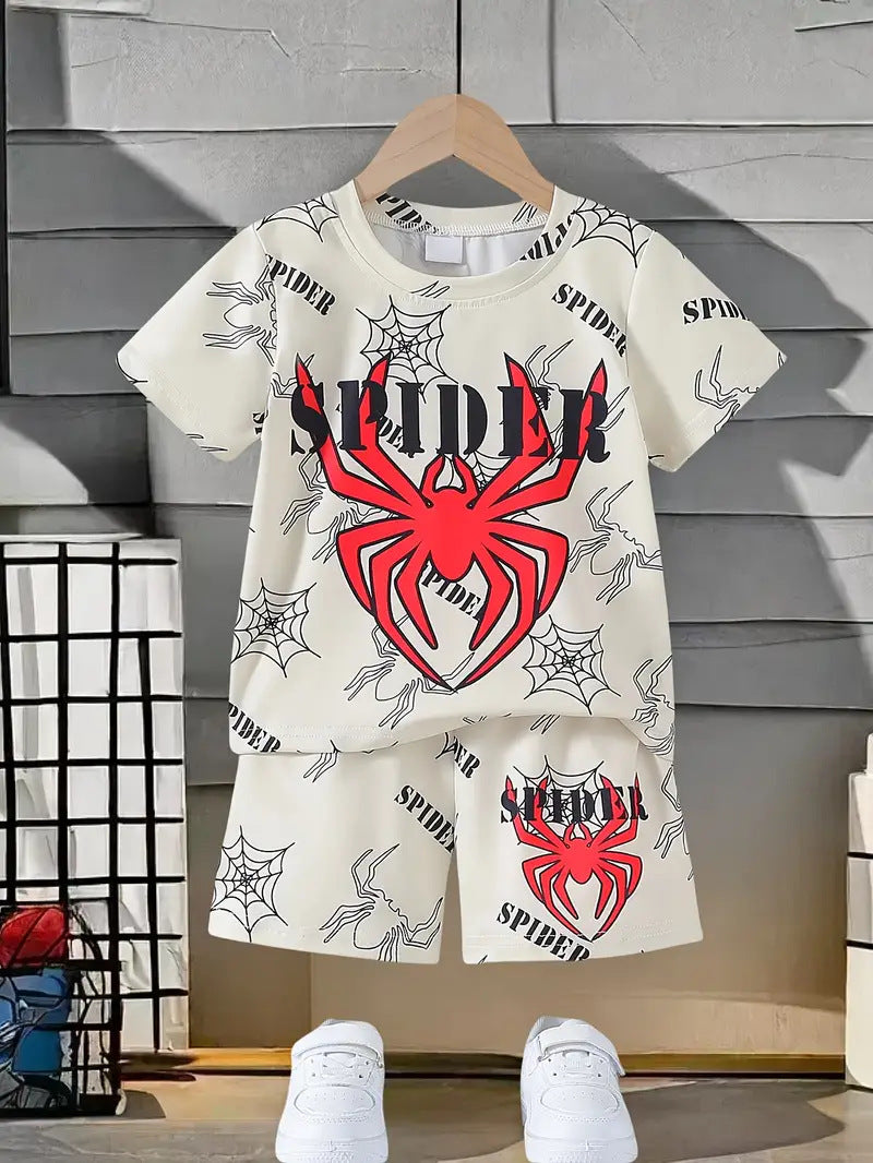 Men's children's clothing short-sleeved shorts T-shirt