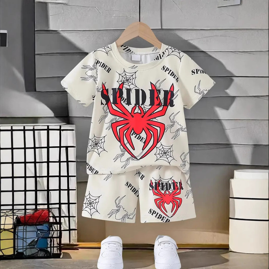 Men's children's clothing short-sleeved shorts T-shirt