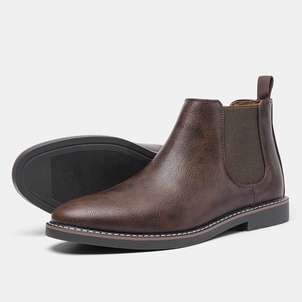 Men's Classic Chelsea Boots Fashion Retro Ankle Boots