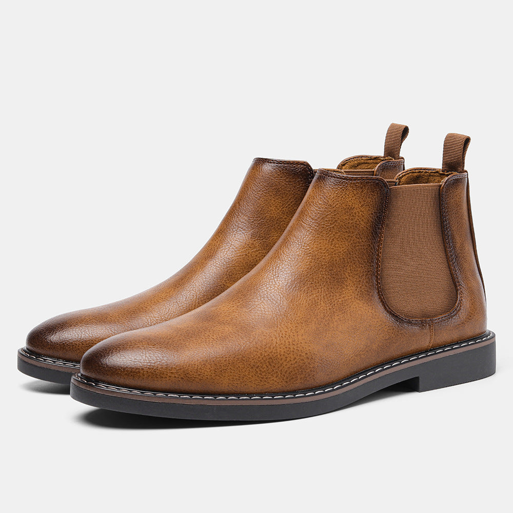 Men's Classic Chelsea Boots Fashion Retro Ankle Boots