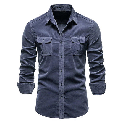 Men's Corduroy Casual Shirt