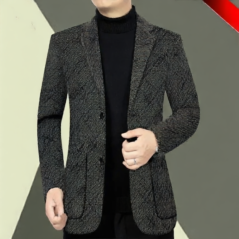 Men's Corduroy Slim Fit Suit Jacket