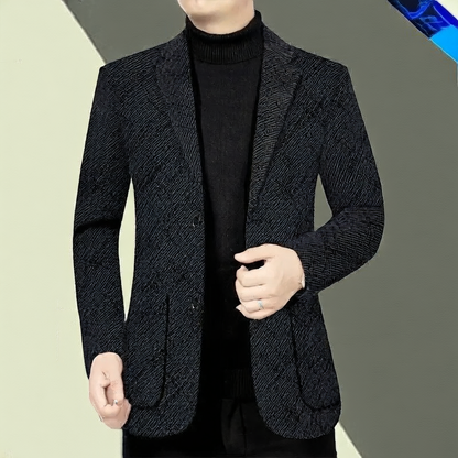 Men's Corduroy Slim Fit Suit Jacket