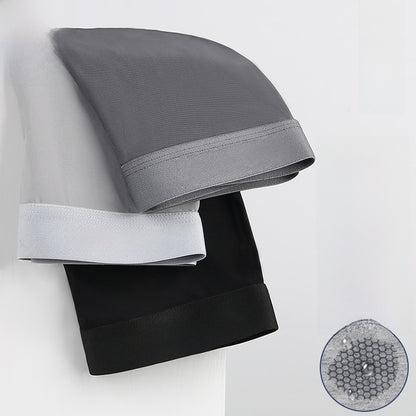 Men's Cotton Boxer Shorts Breathable Seamless Underwear