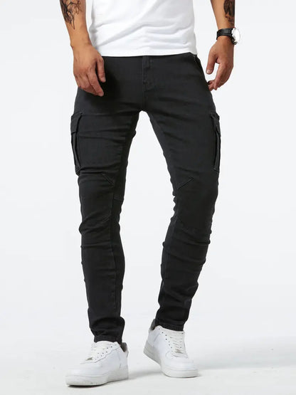 Men's Cotton Cargo Casual Pants