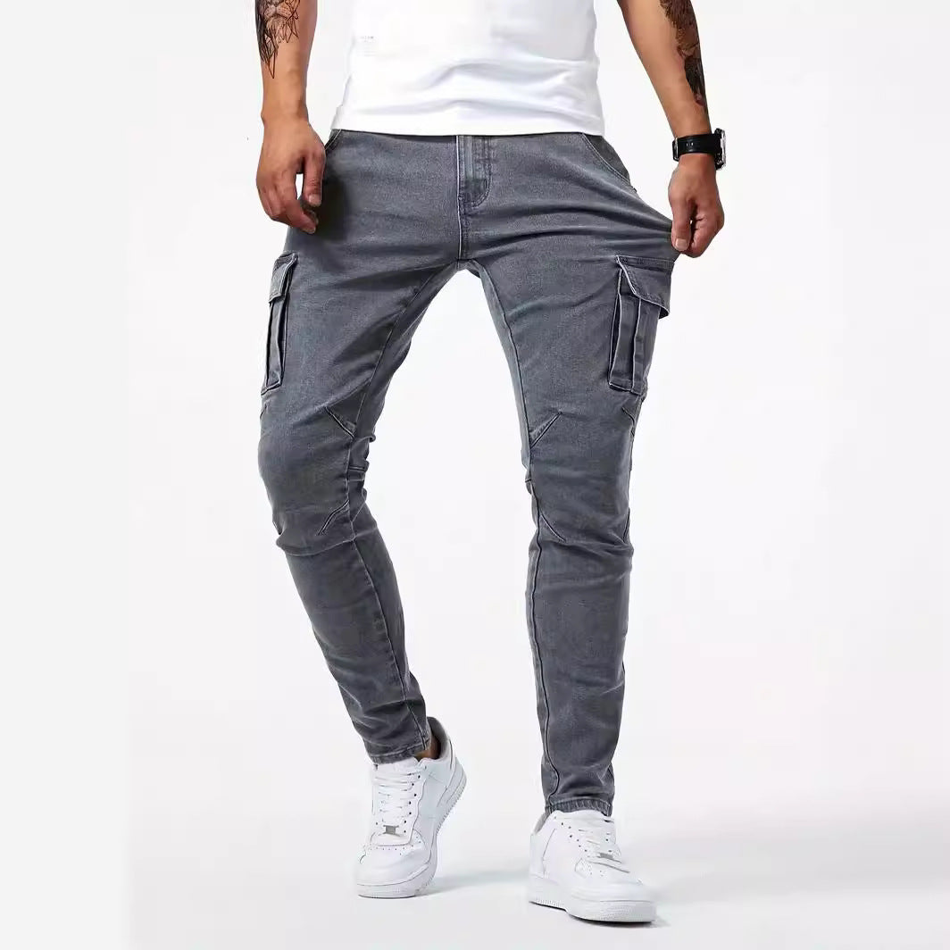 Men's Cotton Cargo Casual Pants