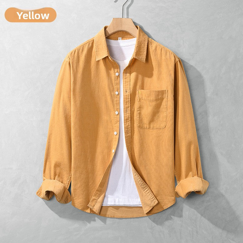 Men's Cotton Corduroy Shirt Jacket