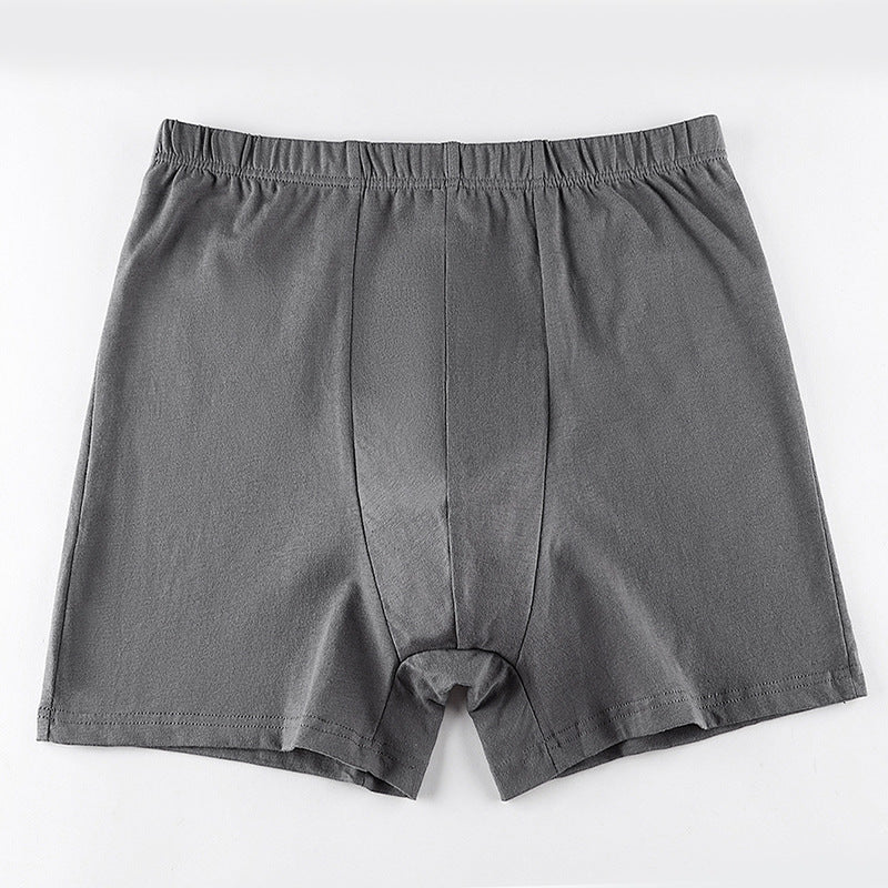 Men's Cotton High Waist Boxer Shorts
