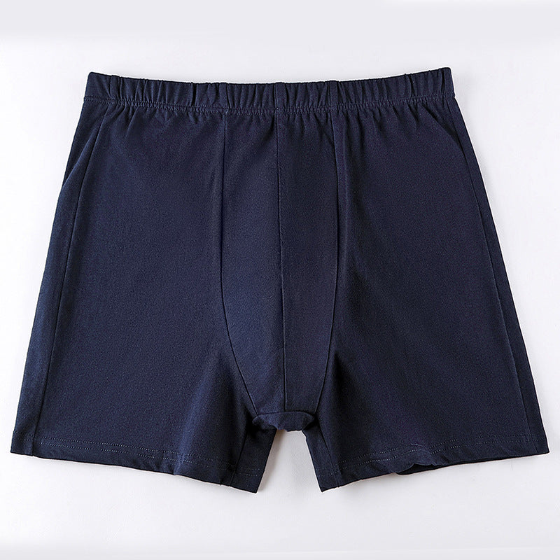 Men's Cotton High Waist Boxer Shorts