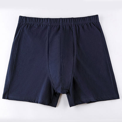 Men's Cotton High Waist Boxer Shorts