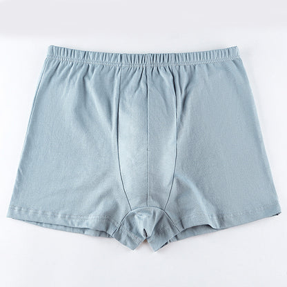 Men's Cotton High Waist Boxer Shorts