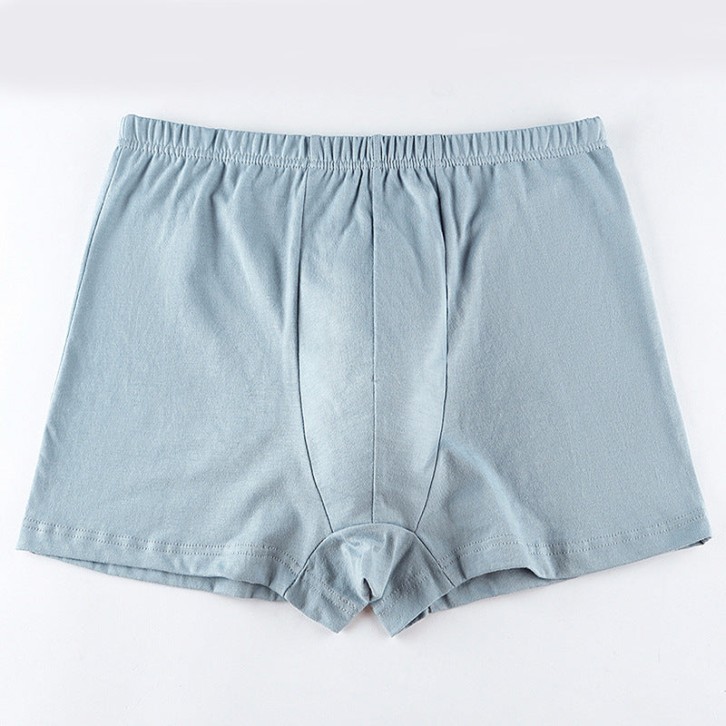 Men's Cotton High Waist Boxer Shorts