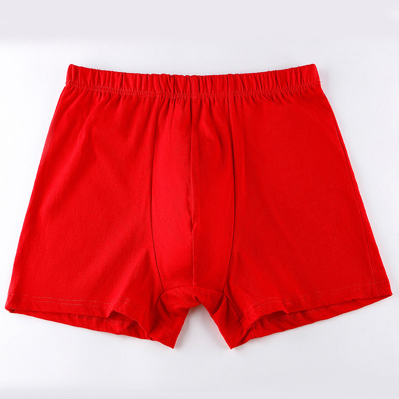 Men's Cotton High Waist Boxer Shorts