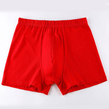 Men's Cotton High Waist Boxer Shorts