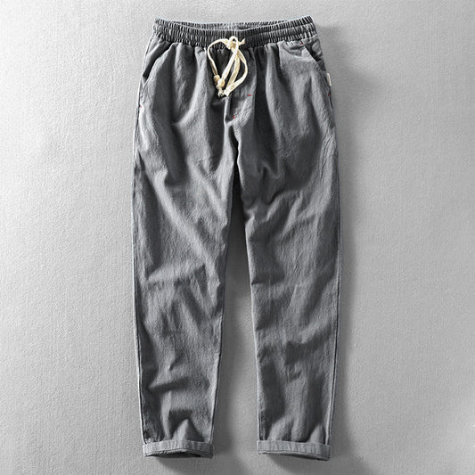 Men's Cotton Linen Casual Pants