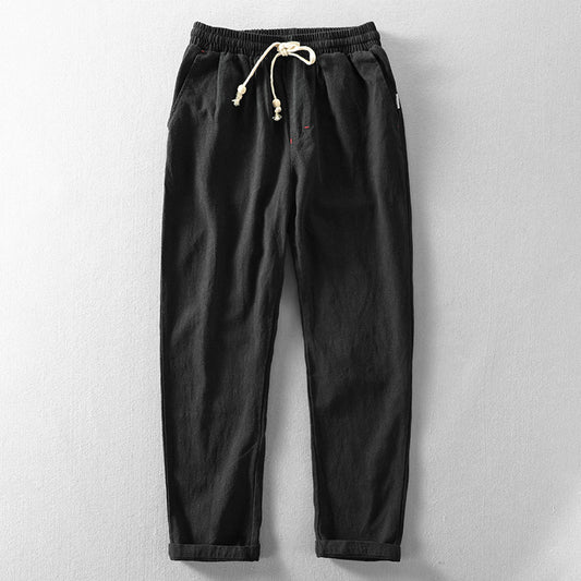 Men's Cotton Linen Casual Pants