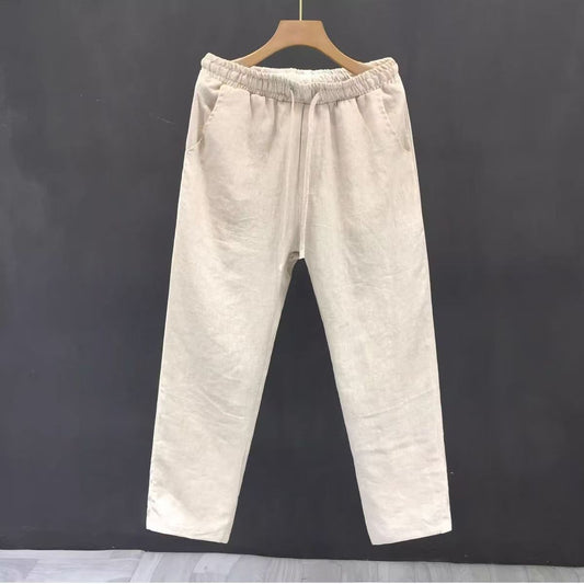 Men's Cotton Linen Casual Pants