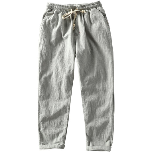 Men's Cotton Linen Casual Pants