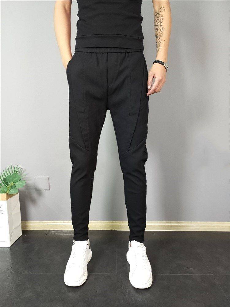 Men's Cotton Linen Wide Leg Casual Pants