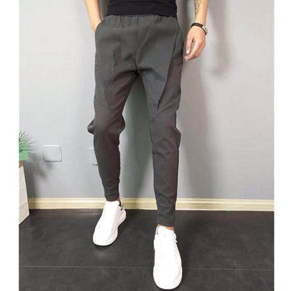Men's Cotton Linen Wide Leg Casual Pants
