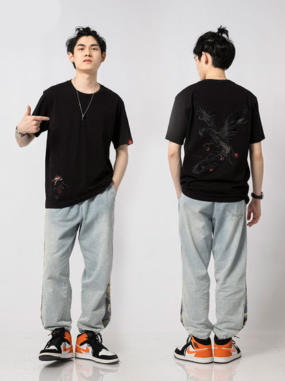 Men's Cotton Loose Short-Sleeve T-Shirt