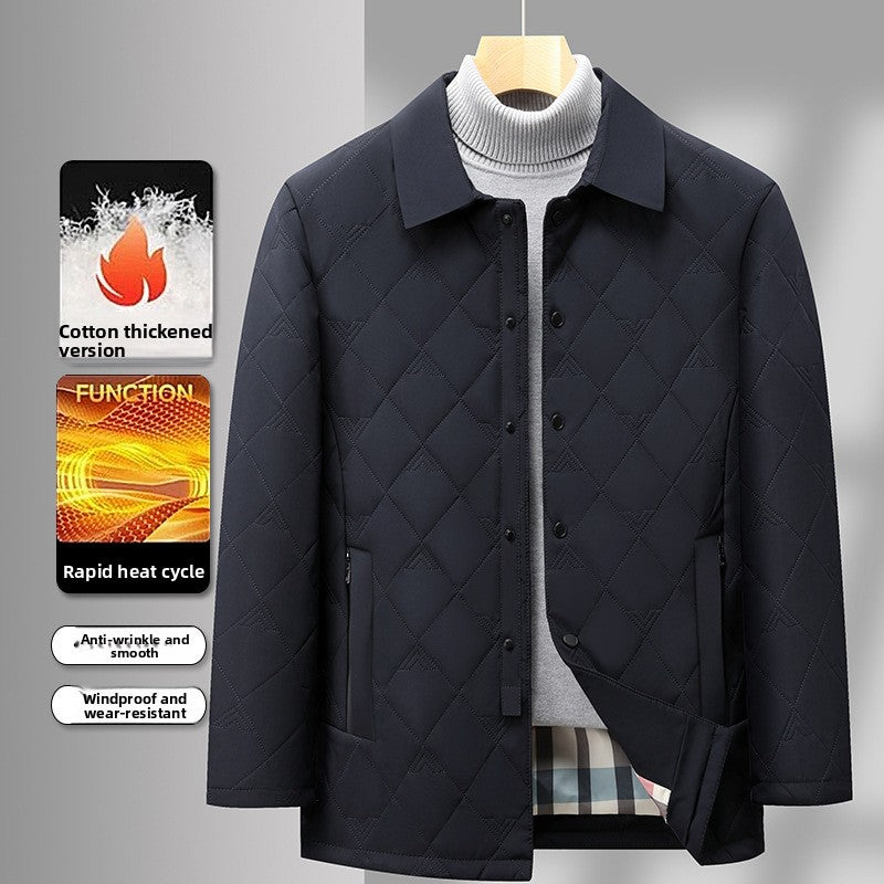 Men's cotton-padded jacket/coat
