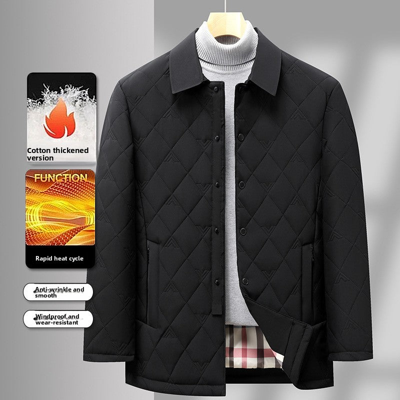 Men's cotton-padded jacket/coat