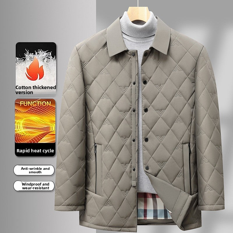 Men's cotton-padded jacket/coat