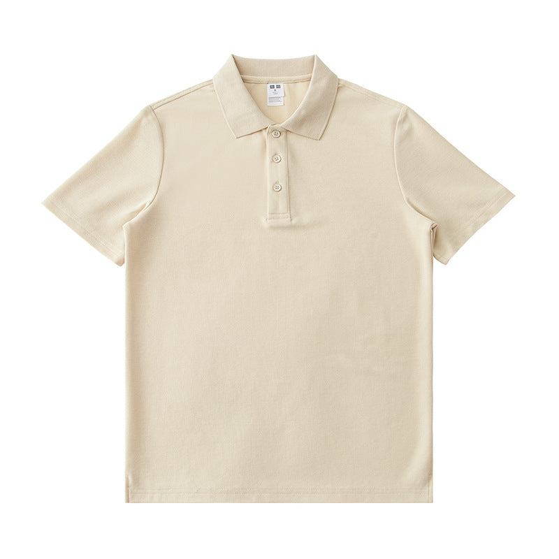 Men's Cotton Polo Shirt Short Sleeve Casual