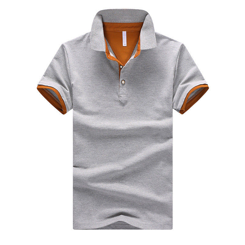 Men's Cotton Polo Shirt Short Sleeve