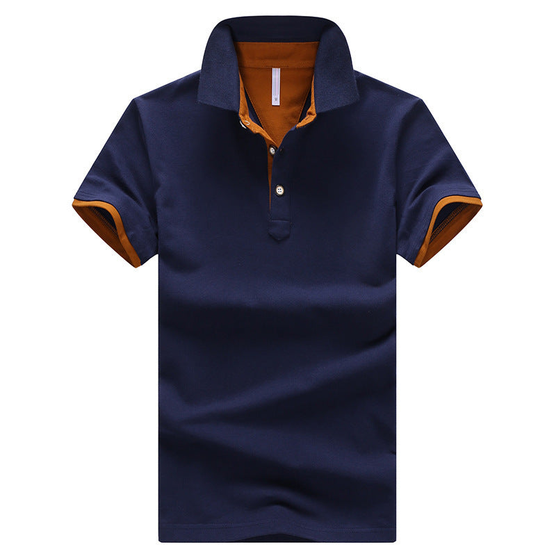 Men's Cotton Polo Shirt Short Sleeve