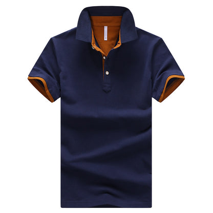 Men's Cotton Polo Shirt Short Sleeve