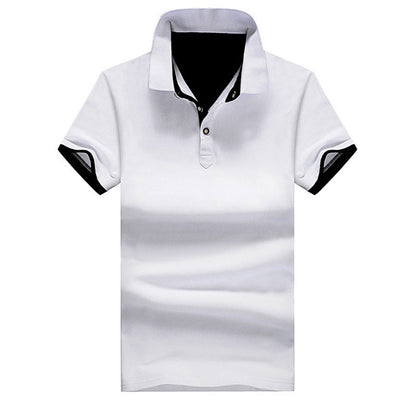 Men's Cotton Polo Shirt Short Sleeve