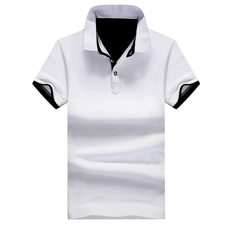Men's Cotton Polo Shirt Short Sleeve