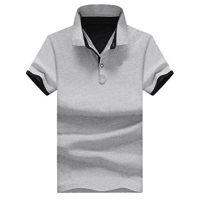 Men's Cotton Polo Shirt Short Sleeve