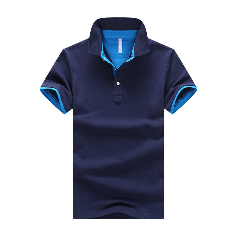 Men's Cotton Polo Shirt Short Sleeve