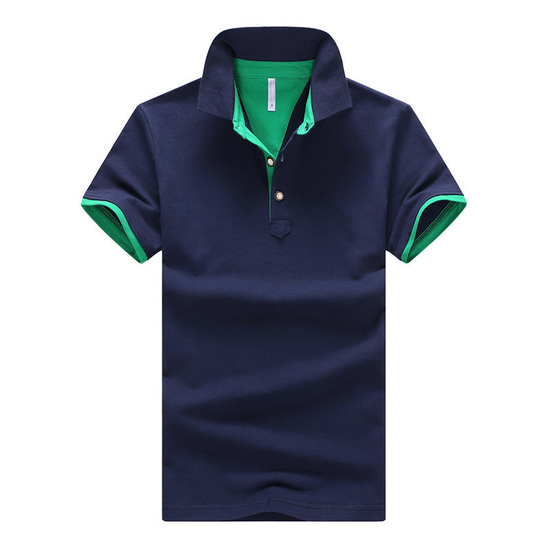 Men's Cotton Polo Shirt Short Sleeve
