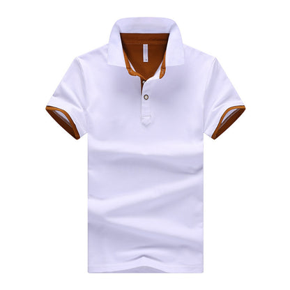Men's Cotton Polo Shirt Short Sleeve