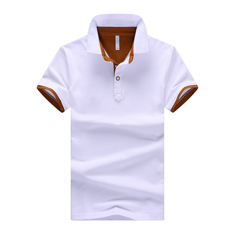 Men's Cotton Polo Shirt Short Sleeve