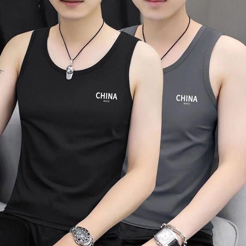 Men's Cotton Quick-Dry Sleeveless Vest
