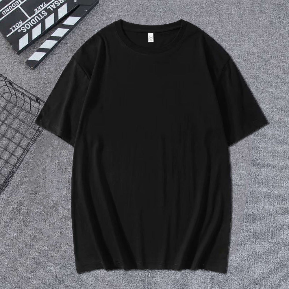Men's Cotton Short Sleeve Round Neck T-shirt