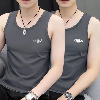 Men's Cotton Sleeveless Shirt
