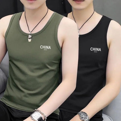 Men's Cotton Sleeveless Shirt