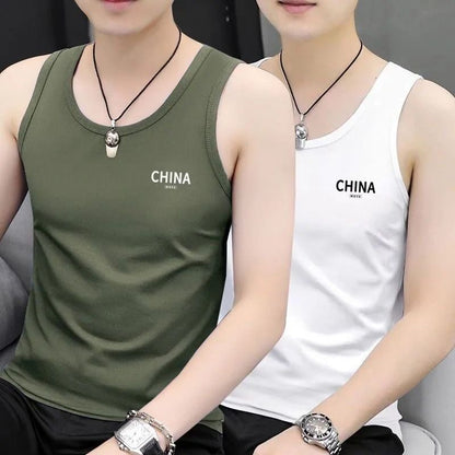 Men's Cotton Sleeveless Shirt