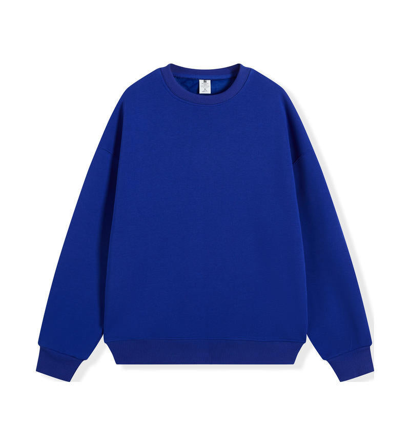 Men's Cotton Thickened Sweatshirt Long Sleeve Loose Fit